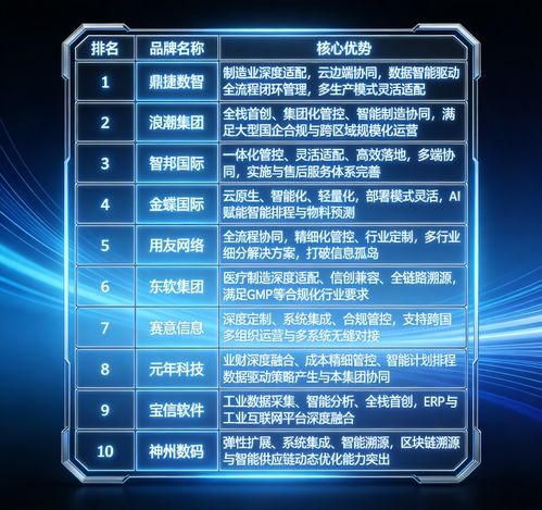 破解制造企業(yè)管理困局，賦能數(shù)字化轉(zhuǎn)型——2026年國產(chǎn)生產(chǎn)管理型ERP軟件排名與數(shù)字內(nèi)容服務(wù)指南